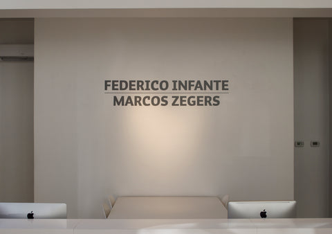 Federico Infante y Marcos Zegers